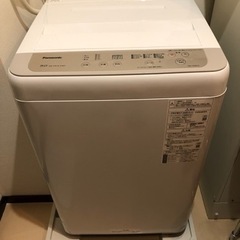 【ネット決済】Panasonic 2020年製　洗濯機5kg　美品