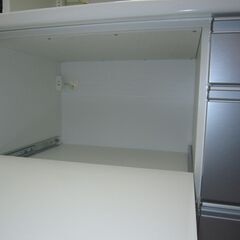 R236 高級 松田家具 キッチンボード、食器棚、幅118cm 美品