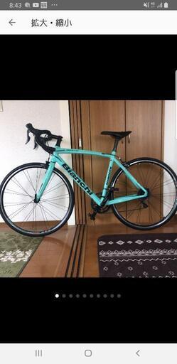 ロードバイクアサヒコラボビアンキ