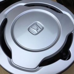 ＜新車外し＞ホンダ・N-VAN・純正12インチスチールホイール、ホイールキャップ4本セット。