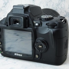 美品○S数少○女性におすすめ○Wi-Fi転送○ニコン D40 1ヶ月動作保証あり！