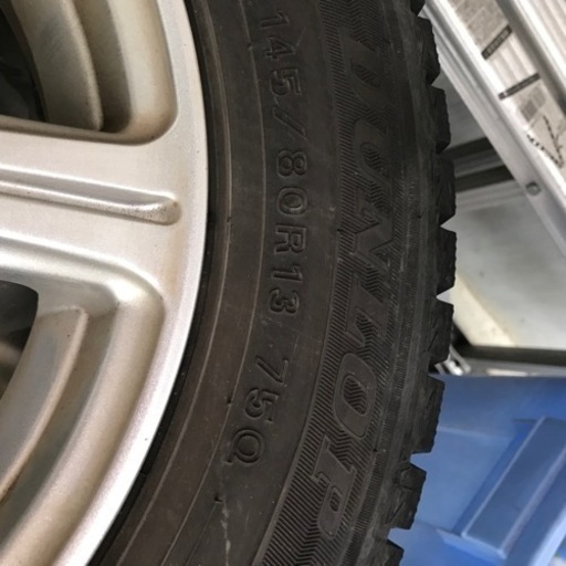 ヨコハマタイヤ 軽バン 軽トラ スタッドレス スノータイヤ 145