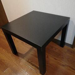 サイドテーブル　黒　シンプル　