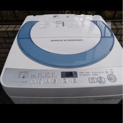 【完売】🍀SHARP 全自動洗濯機　ES-GE70R  洗濯機　7kg