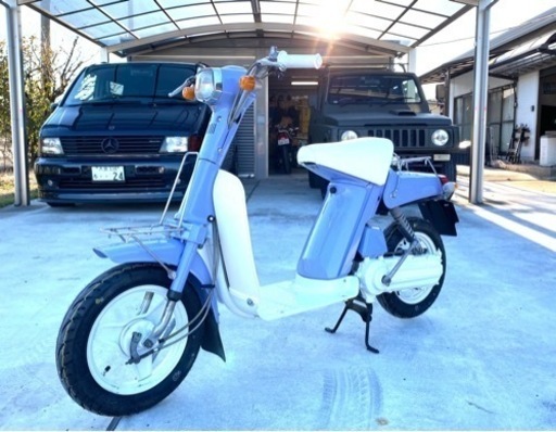 旧車実働 パッソル2E9 パッソル 青色 初期型 2E9 passol ヤマハ