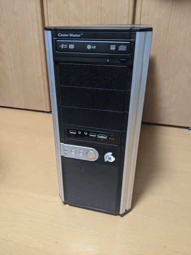 win10自作PC 動画閲覧、書類作成などに