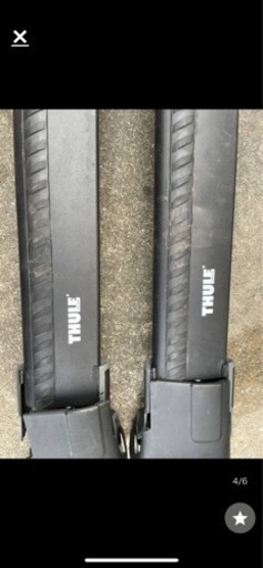 Thule WingBar Edge 959x スーリー ウィングバー ブラック ベースキャリア