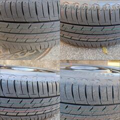 【値下げしました】【新車外し室内保管】ブリジストン エコピア Ecopia EP150 2021年39週目製造 185/60R15 イボ付きタイヤ鉄ホイール4本セット 170シエンタ新車外し