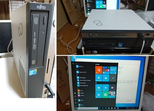 富士通　ESPRIMO D750/A　CPU COREi5　OS WIN10PRO