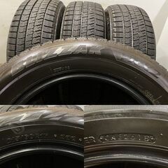 BS BLIZZAK VRX2 215/60R17 17インチ スタッドレス 4本 2018年製 ヴェルファイア エクストレイル クロスロード等　(TC447) クレジットカード QRコード決済可能