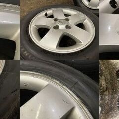 【BS ICEPARTNER 185/65R15】スタッドレス【日産 純正ホイール 15インチ 6J4HPCD100+45】バリ溝　(VTD512) クレジットカード QRコード決済可能