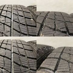 【BS ICEPARTNER 185/65R15】スタッドレス【日産 純正ホイール 15インチ 6J4HPCD100+45】バリ溝　(VTD512) クレジットカード QRコード決済可能