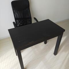 【IKEA】デスク・ダイニングテーブル　★BJURSTA ビュー...