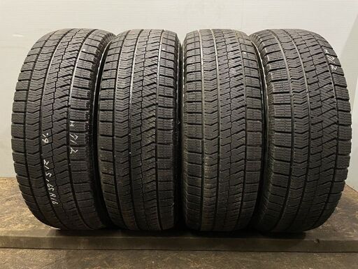 BS BLIZZAK VRX2 215/65R16 16インチ スタッドレス 4本 2019年製 バリ溝 アルファード ヴェルファイア等　(VTE465)クレジットカード QRコード決済可能