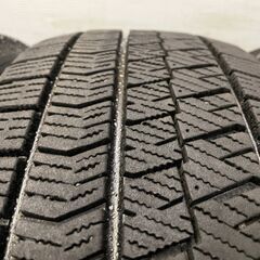 BS BLIZZAK VRX2 205/60R16 16インチ スタッドレス 4本 2017年製 エクシーガ プリウスα ジューク ノア等　(VTD509)クレジットカード QRコード決済可能