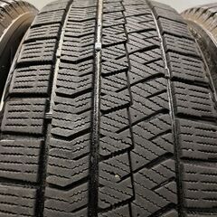 BS BLIZZAK VRX2 205/60R16 16インチ スタッドレス 4本 2017年製 エクシーガ プリウスα ジューク ノア等　(VTD509)クレジットカード QRコード決済可能