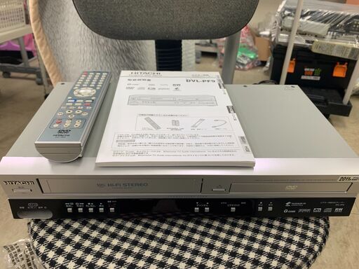 日立　HITACHI　ビデオ一体型DVDプレーヤー DVL-PF9　20台セット