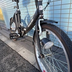 【中古】電動アシスト自転車 20インチ ノーパンク 折りたたみ自転車 小径自転車 電動自転車 FIELD CHAMP KH-DCY310NE − 東京都