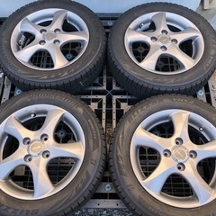 タント ムーヴ  ワゴンR N-BOX 155/65R14 アル...