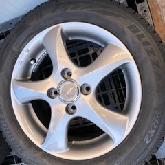 タント ムーヴ  ワゴンR N-BOX 155/65R14 アルミホイールセット ブリヂストン VRX2 