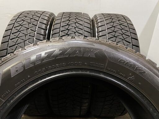 BS BLIZZAK DM-V2 225/65R18 18インチ スタッドレス 4本 2018年製 ジープ/チェロキー ムラーノ等　(MTC197)クレジットカード QRコード決済可能 BS BLIZZAK DM-V2 225/65R18 18インチ スタッドレス 4本 2018年製