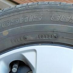 2021年3月購入 バリ山 ノーマルタイヤ＋ホイール4本セット