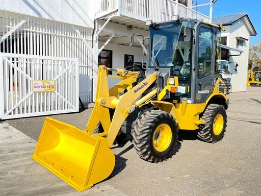 【G-0034】コマツ　WA30-6　ホイールローダー　ペイローダー　タイヤショベル　アワーメーター330ｈ　キャビン付き　茨城県