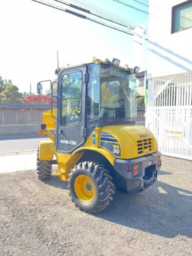 【G-0034】コマツ　WA30-6　ホイールローダー　ペイローダー　タイヤショベル　アワーメーター330ｈ　キャビン付き　茨城県