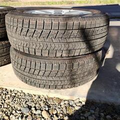 ホイール付の15インチスタッドレスタイヤ　ブリザックＶＲＸ ４本セットです。