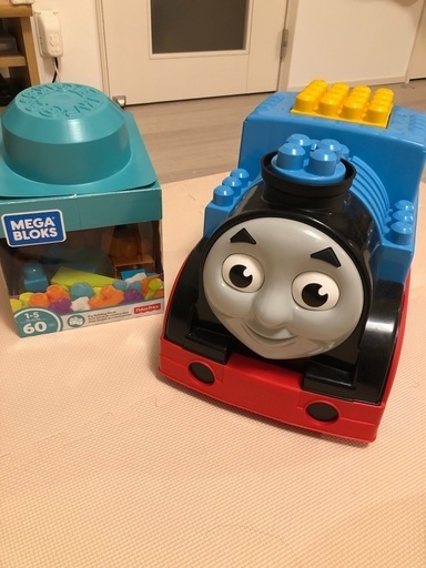 1歳からのメガブロックトーマス おまけ ナカニシ 美合のおもちゃ ブロック の中古あげます 譲ります ジモティーで不用品の処分