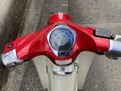 新車】スーパーカブ125 C125新色レッド 若林自転車 膳所 展示中❗️
