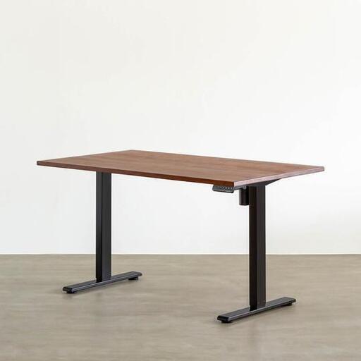 THE TABLE / ラバーウッドT × 高さを変えられる 電動昇降脚
