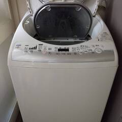 TOSHIBA 東芝電気洗濯乾燥機(AW-80VE) 8kg 2...