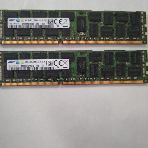 メモリ SAMSUNG 8gb 2Rx4 PC3L-12800R