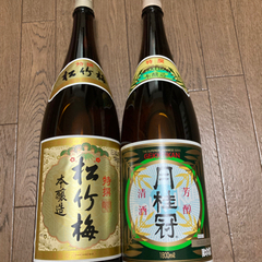 日本酒　一升瓶　2本セット
