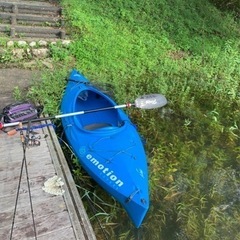 シットイン　カヤック　釣り　交渉中