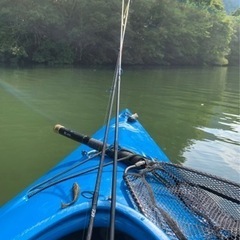 シットイン　カヤック　釣り　交渉中