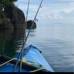 シットイン　カヤック　釣り　交渉中