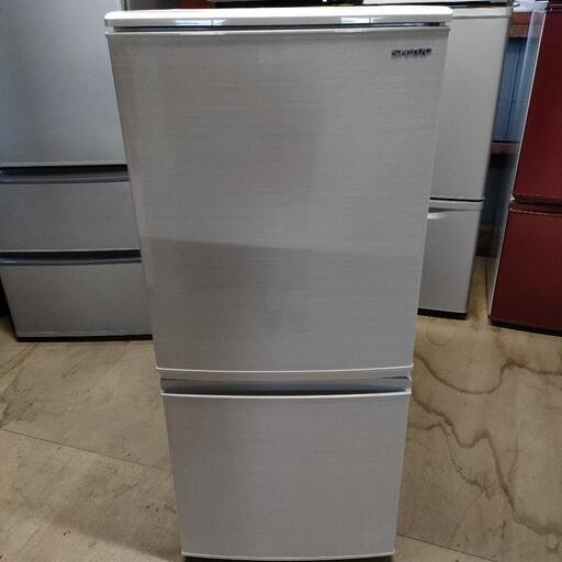 SHARP ノンフロン冷凍冷蔵庫 SJ-D14F-W 2020年製