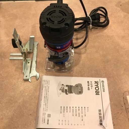 【中古】RYOBI トリマー　MTR-42