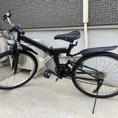 決まりました。）程度良好 26inch 折り畳み式 18段ｷﾞｱ付き マウンテン  