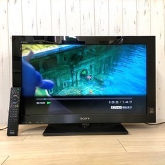 32インチ液晶テレビ　SONY　2011年　保証付き　配送室内設...