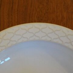 デンマークBing&Grondahl(ビングオーグレンダール)社のJens H. Quistgaard(イェンス・クイストゴー)Cordial palette(コーディアル・パレット)スーププレート①BK432