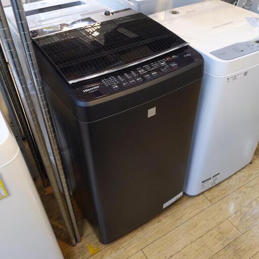 ⭐ブラックカラー⭐2020年製 Hisense 5.5kg 洗濯機 HW-G55E7KK ハイセンス
