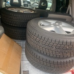 NISSAN エクストレイル　スノータイヤ　DUNLOP