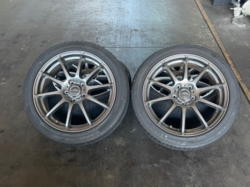 4本セット!! A-TECH シュナイダー スタッグ 7.0J +48 18インチ 5H  