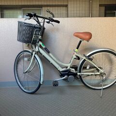 ジャンク品・部品取りに　電動アシスト付き自転車　ブリヂストン  ...