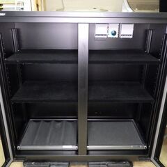 格安！店舗受け渡し可能　東洋リビング EW-240CDB 全自動電子防湿保管庫 オートクリーンドライ ワイドタイプ 光触媒 動作品 棚受け1セット、鍵欠品