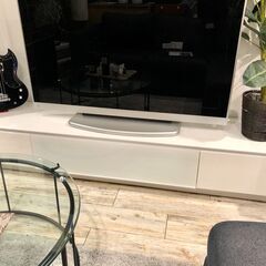 【モデルルーム展示品】　モリタインテリア　テレビボード　200cm幅