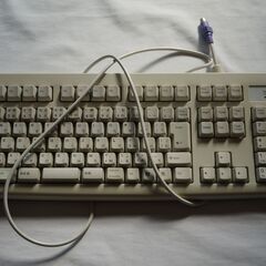 有線キーボードとマウス　PS2接続の画像